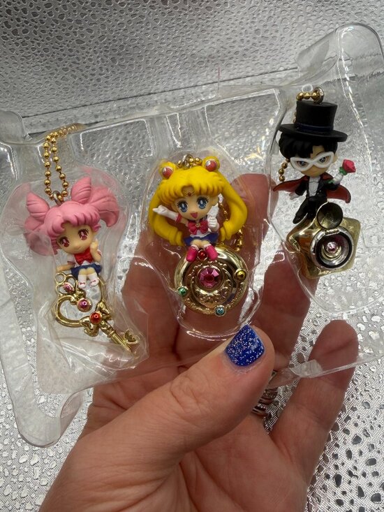 Sailor Moon Accessories - NEW Sailor Moon Mini Charm Figures Twinkle Dolly Special Set 20th Anniversary